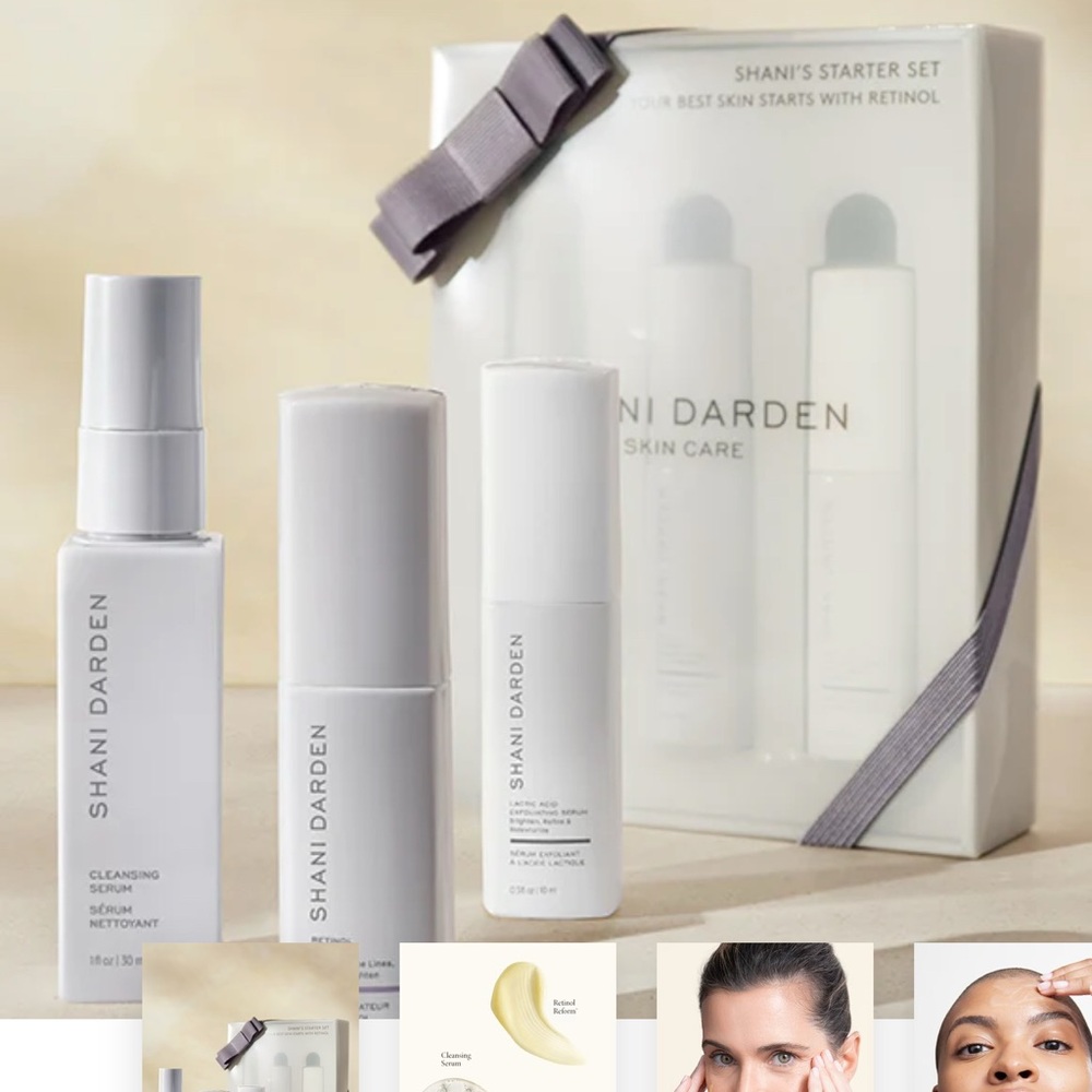 Shani Darden White Cleanser & Exfoliant Skincare (BNIB)